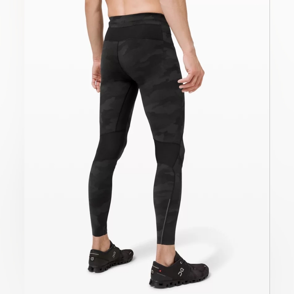 Lululemon Surge Tight 28” Heritage 365 Black Camo Size Medium